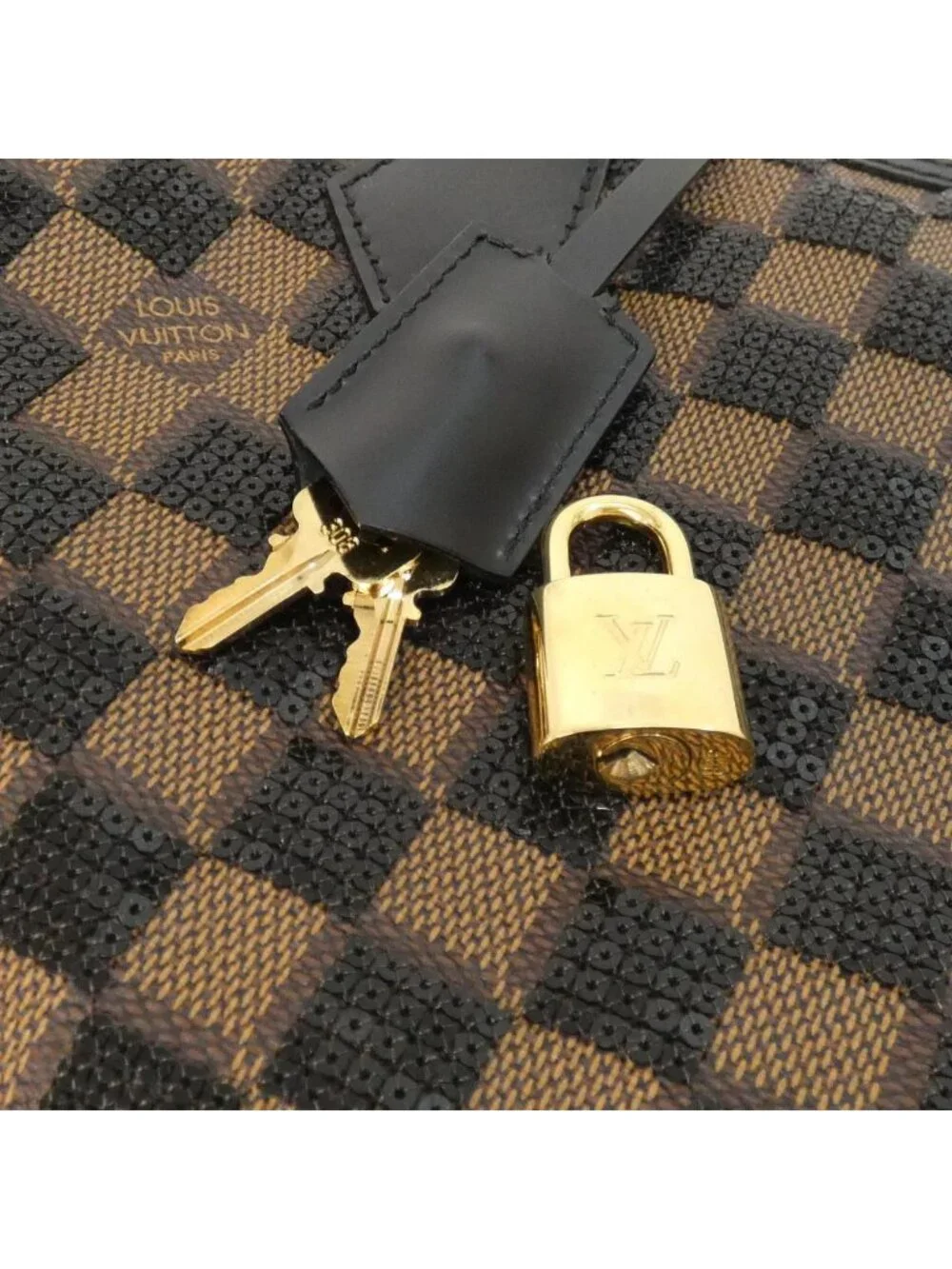 Louis Vuitton Vintage Damier Payette Speedy 30 Boston